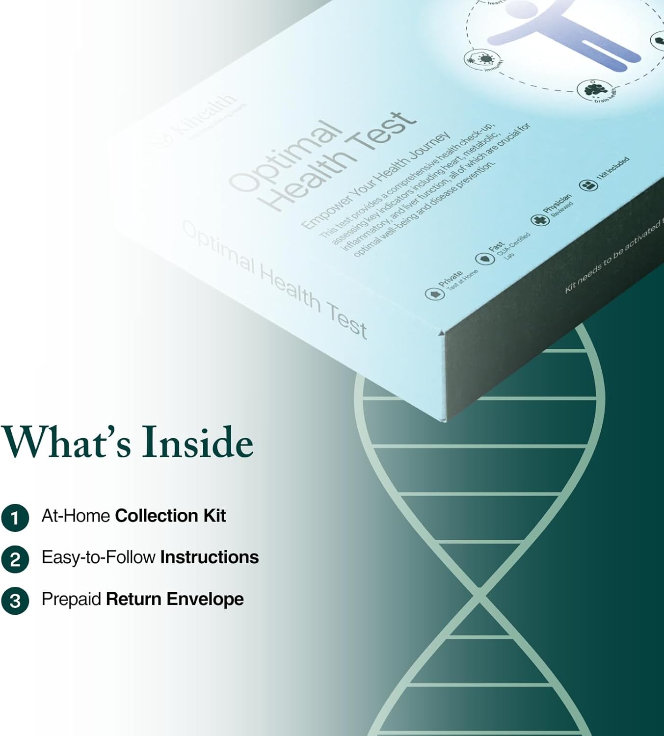 Prueba de salud óptima KiHealth