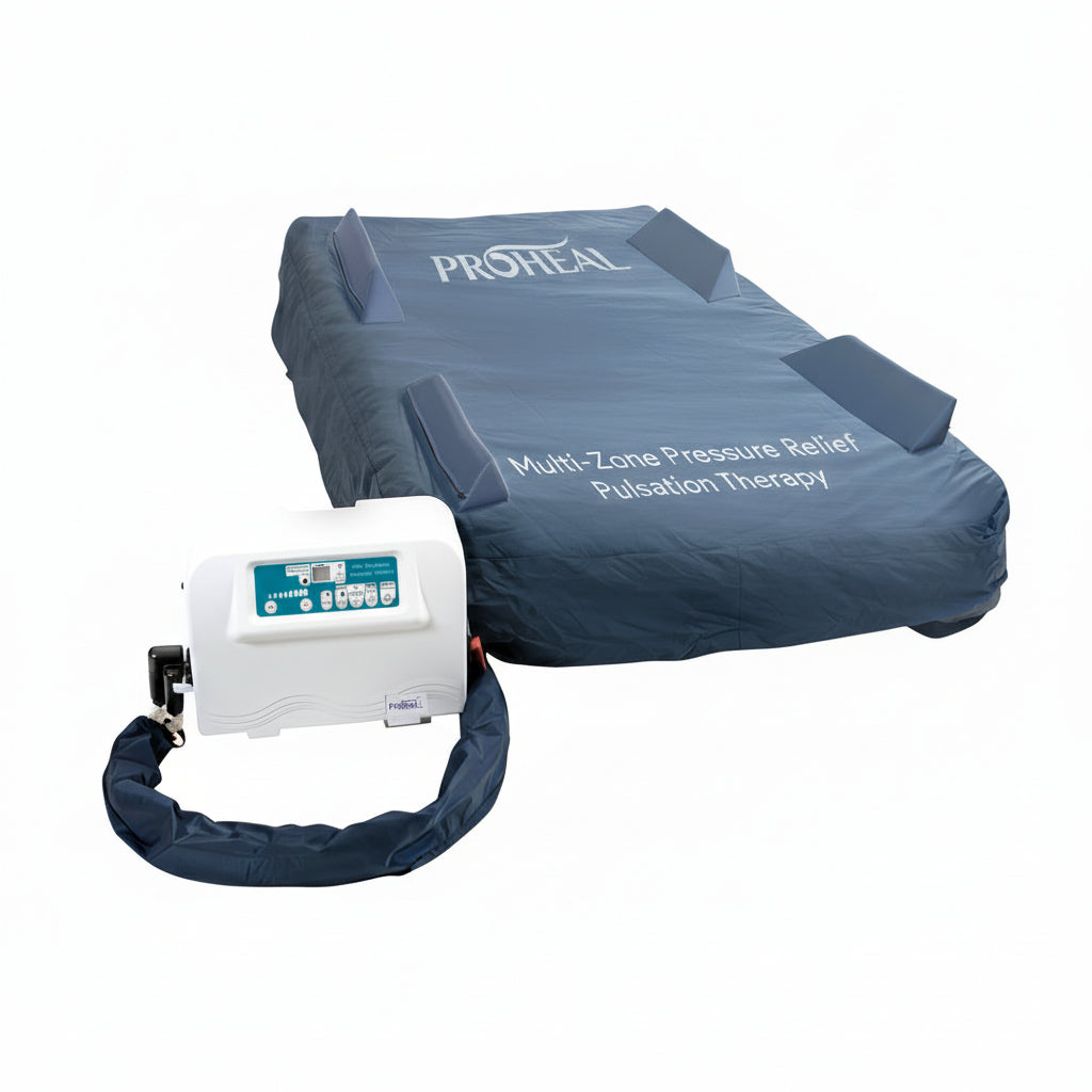 True Low Air Loss Bariatric Mattress Alternating Pressure Pulsation with Rails