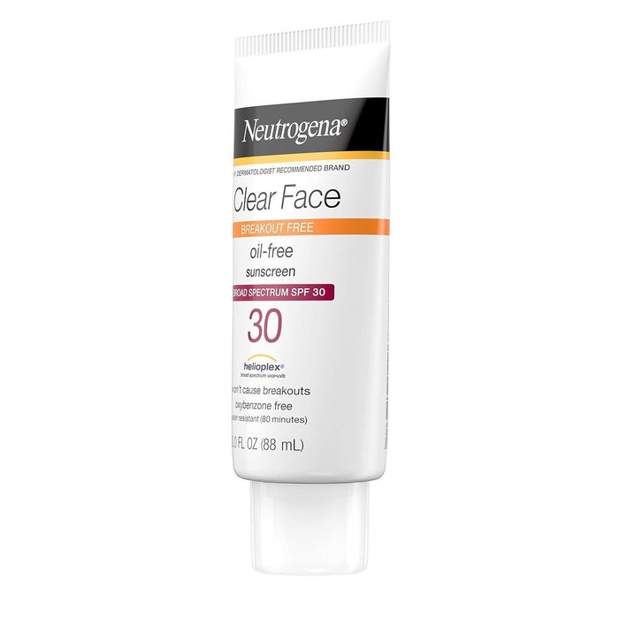 Neutrogena Clear Face Liquid Sunscreen Lotion SPF 30 - 3 fl oz - Shop Home Med