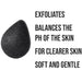 Pursonic Natural Bamboo Charcoal Konjac Sponge - Pack of 10