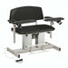 Clinton Power Series Bariatric Blood Draw Chair with Padded Arm Flip Arm and Drawer