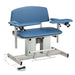 Clinton Power Series Bariatric Blood Draw Chair with Padded Arm Flip Arm and Drawer