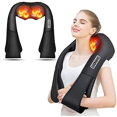 AERLANG Shiatsu Back and Neck Massager with Heat Function