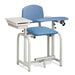 Clinton Lab X Series Extra-Tall Blood Draw Chair with Padded Flip Arm and Drawer