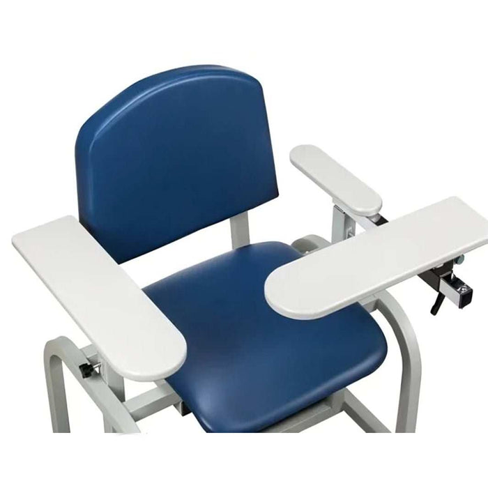 Clinton SC Series Padded Blood Drawing Chair with Padded Arms