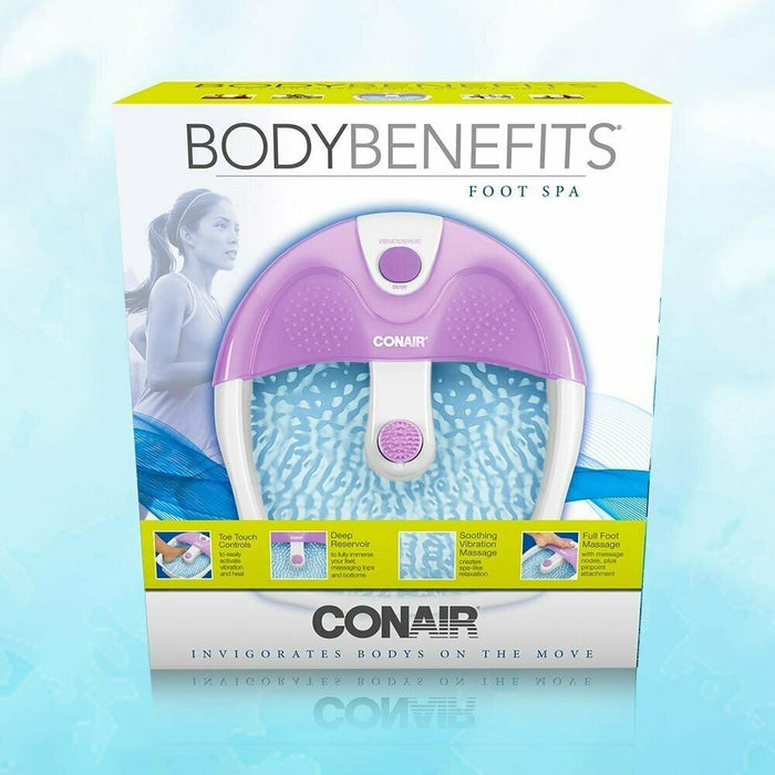 Conair Pedicure Foot Spa with Vibration Massage & Heat