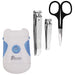 Pursonic Nail Care Essentials Kit: Premium Nail Clippers, Stainless Steel Scissors, and Portable Electric Nail Trimmer & Filer shophomemed