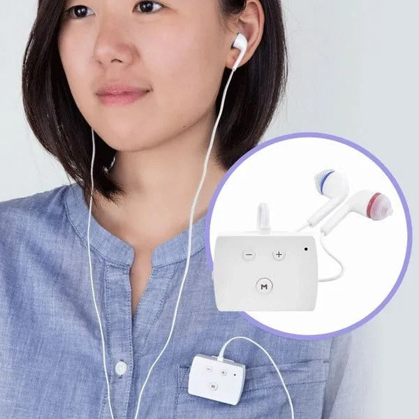 Mimitakara Bluetooth Rechargeable Pocket Size goodHearing P1 Hearing Aid