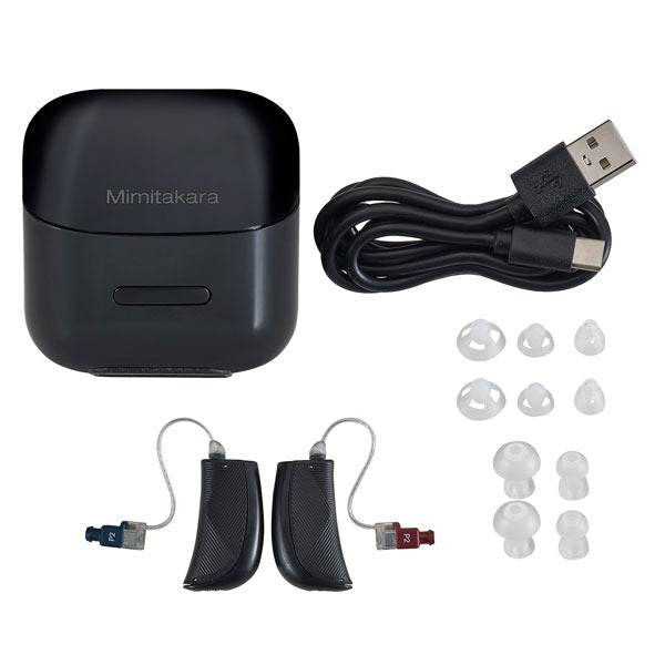 Mimitakara Bluetooth Rechargeable RIC goodHearing R1 Hearing Aid