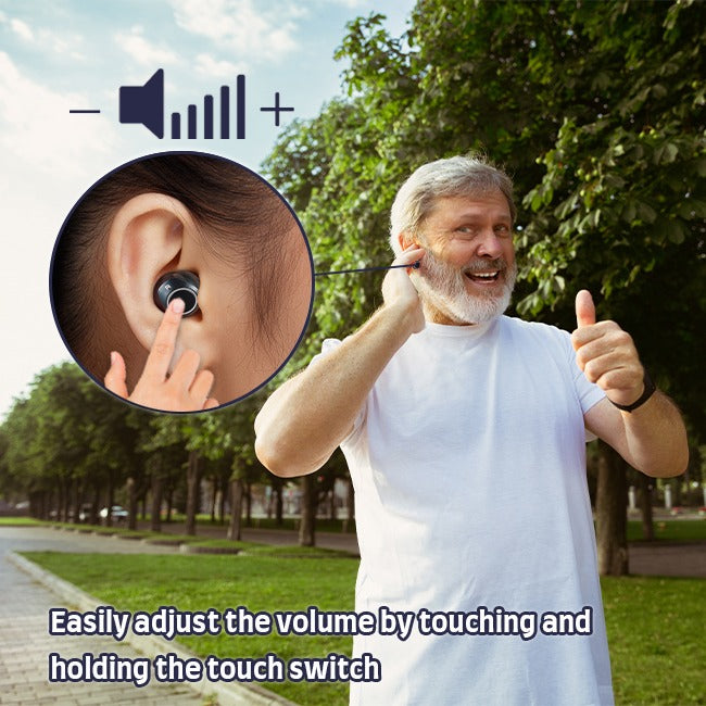 Mimitakara Rechargeable Digital ITC Hearing Aid