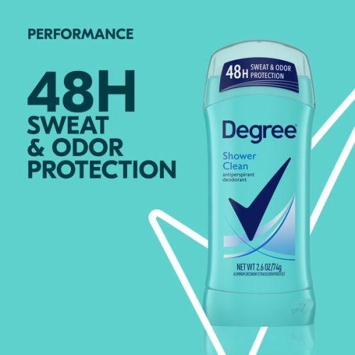 Degree Shower Clean Antiperspirant Deodorant Stick - Women