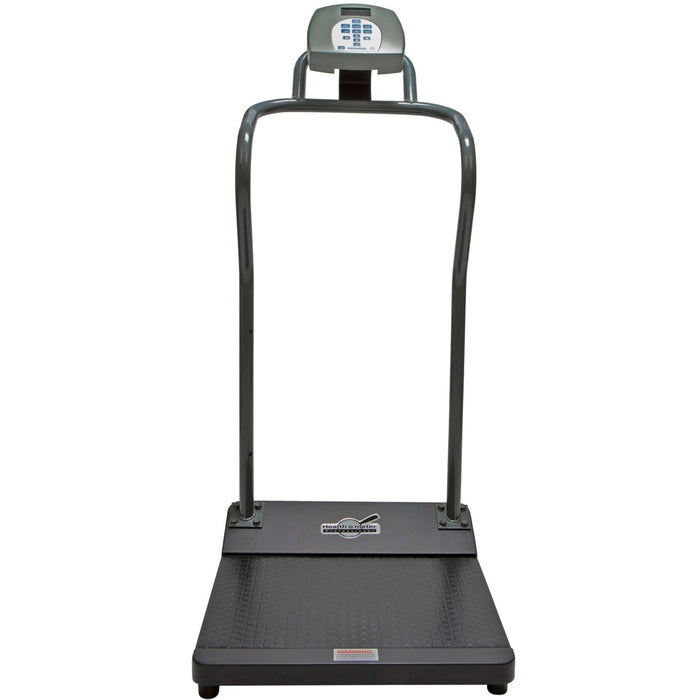 Antimicrobial Digital Platform Scale, KL Only, Assembled, 100-240V Adapter Included or 6 D Batteries not included