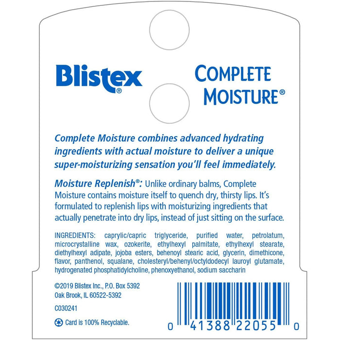 Blistex Complete Moisture SPF 15 Lip Balm