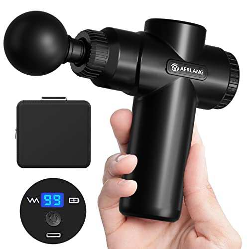 AERLANG Black Mini Massage Gun