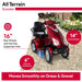 Red Elephant Heavy Duty Electric Mobility Scooter 4-Wheel Bariatric Scooter