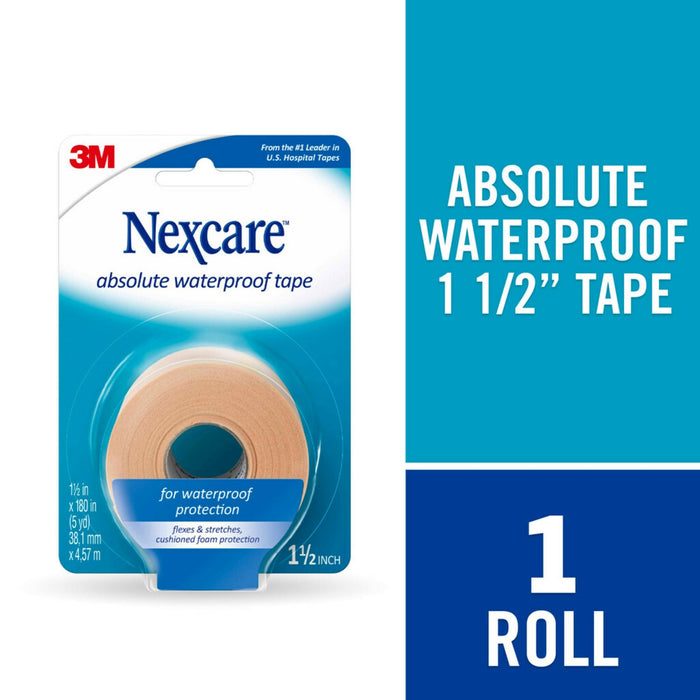 Nexcare Absolute Waterproof Tape - 1.5 in. x 5 yd.