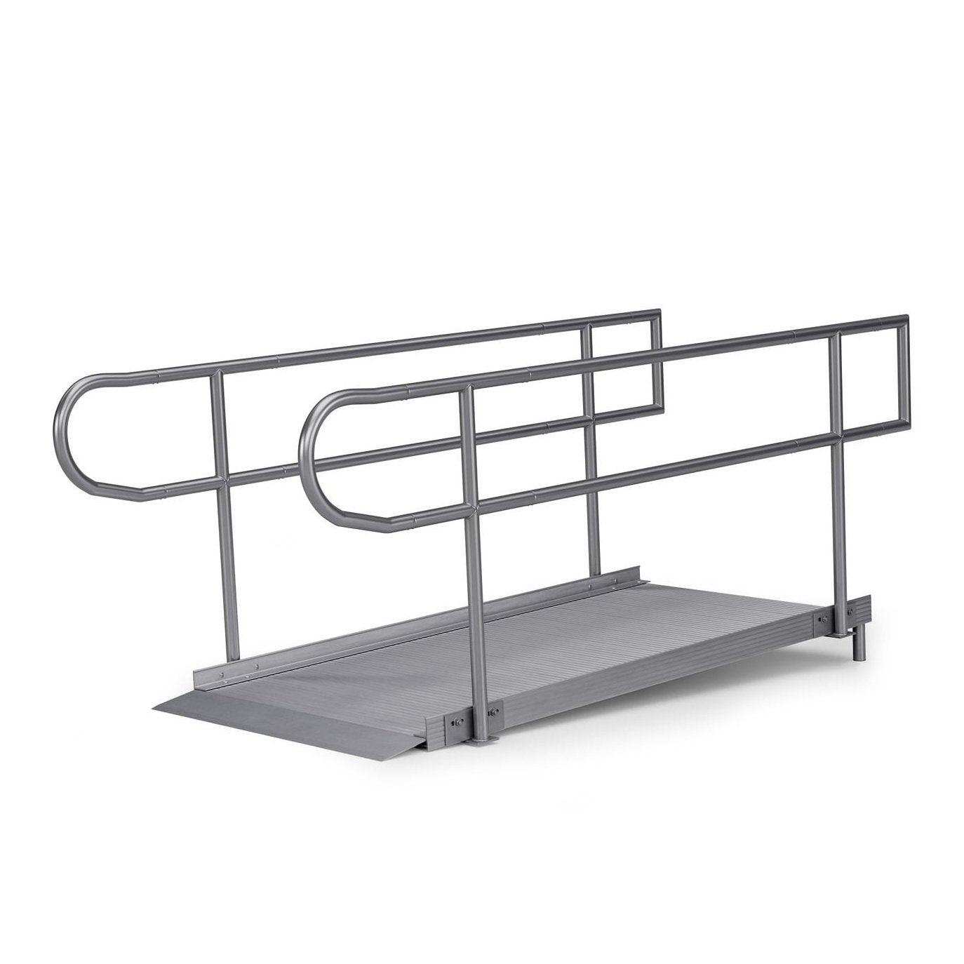 Rampit USA Empower Series Semi-Portable Ramp with Legs and Handrails - Shop Home Med