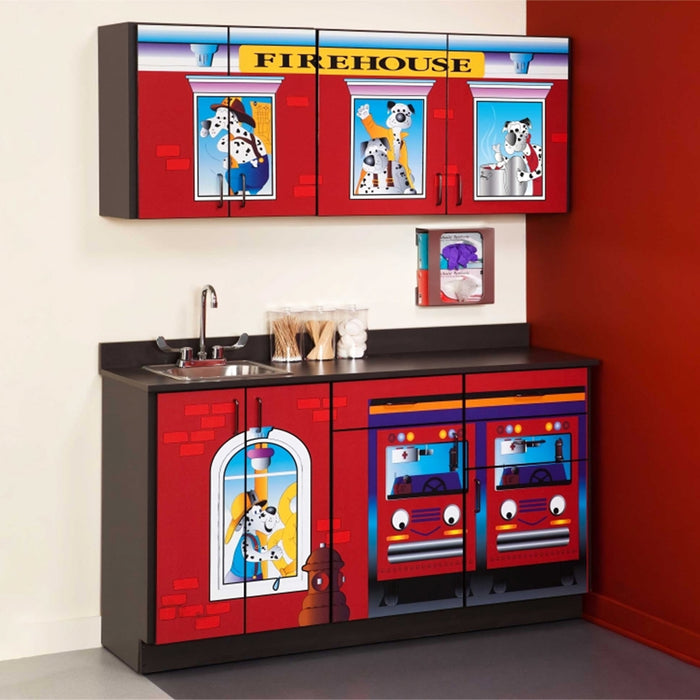 Clinton Engine K-9 Complete Pediatric Treatment Table and Cabinets