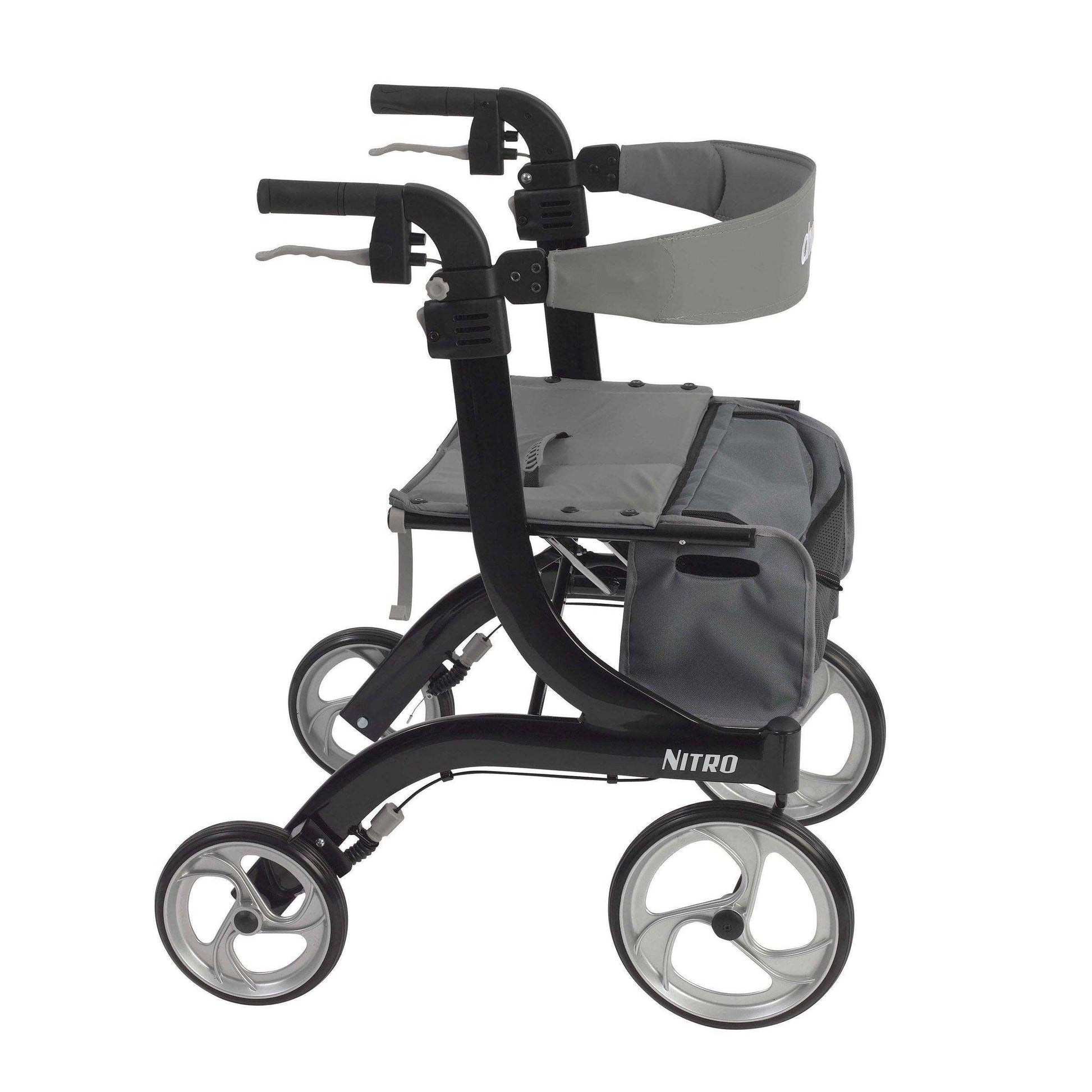 Drive Medical Nitro Euro Style Rollator Rolling Walker - Shop Home Med