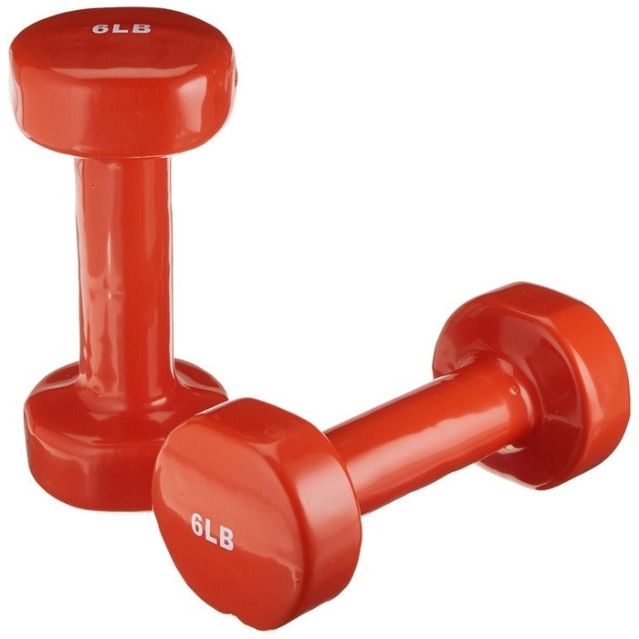 Vinyl-Coated Iron Dumbbells