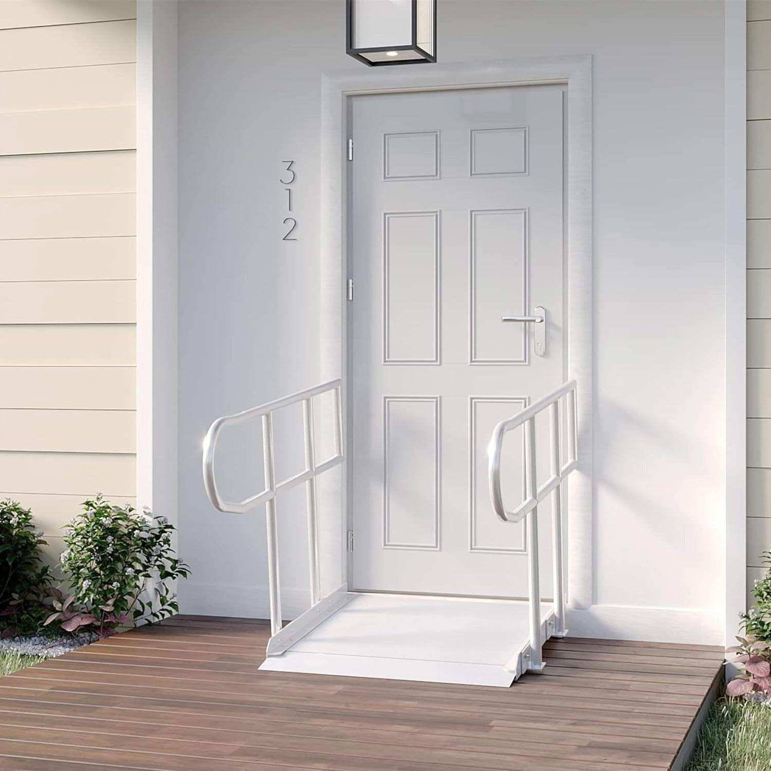 Rampit USA Empower Series Semi-Portable Ramp with Legs and Handrails - Shop Home Med