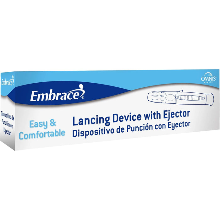 Embrace Lancing Device with Ejector