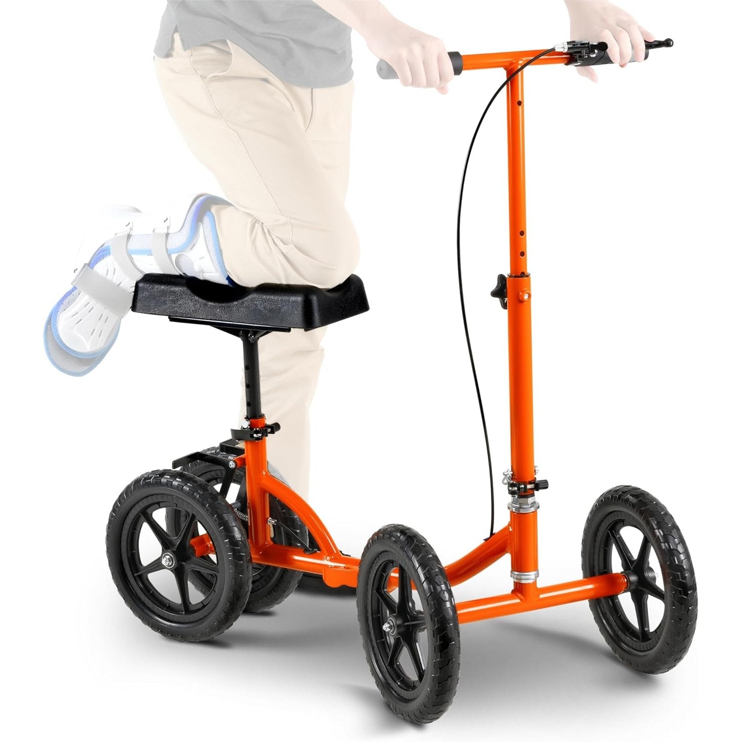 SuperHandy Knee Walker - Height Adjustable 330Lbs Max Weight