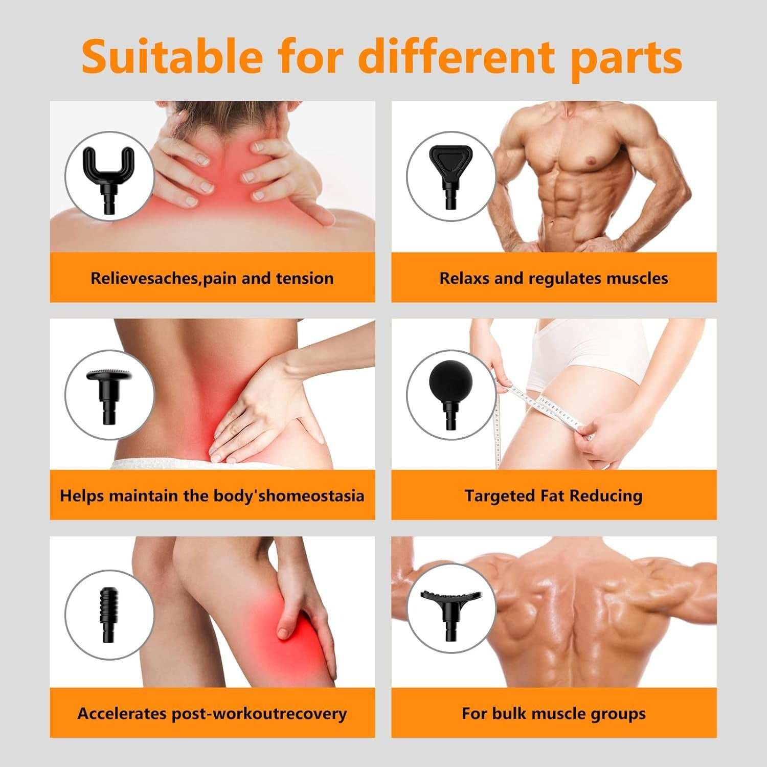 AERLANG Black Mini Massage Gun