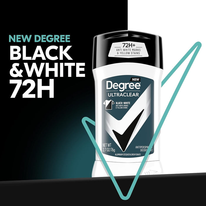 Degree UltraClear Antiperspirant Deodorant Black + White - Men