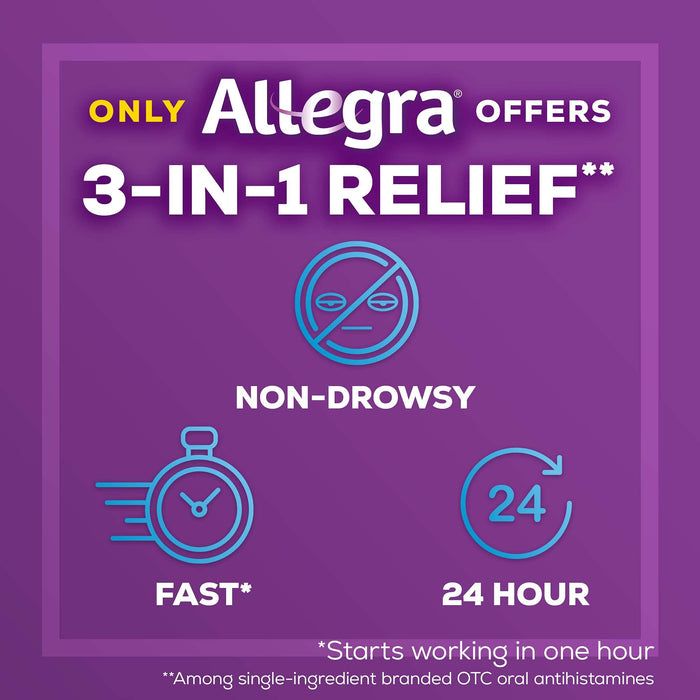 Allegra 24 Hour Indoor/Outdoor Allergy Relief Gelcaps