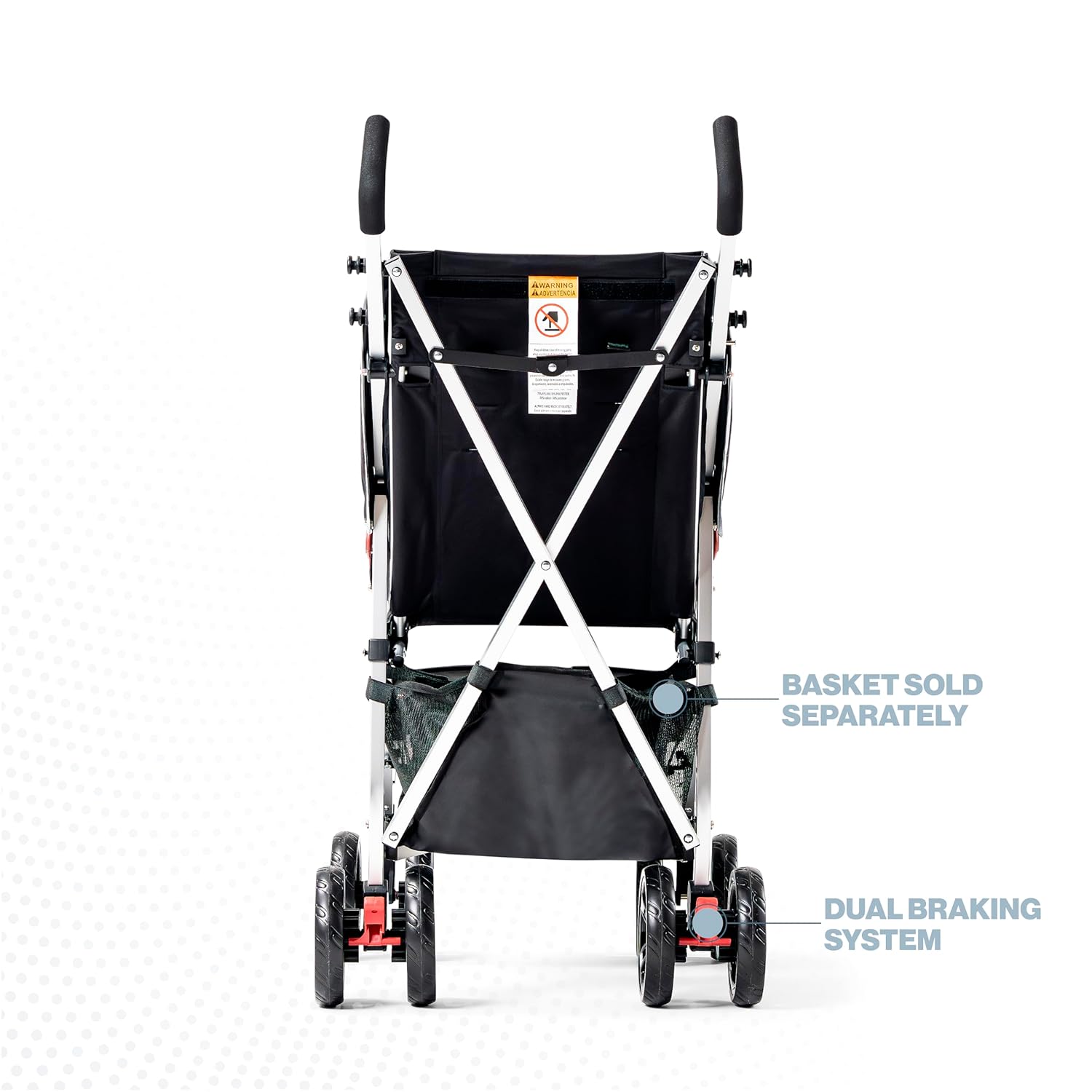 Coche XL Lightweight Special Needs Umbrella Stroller Red