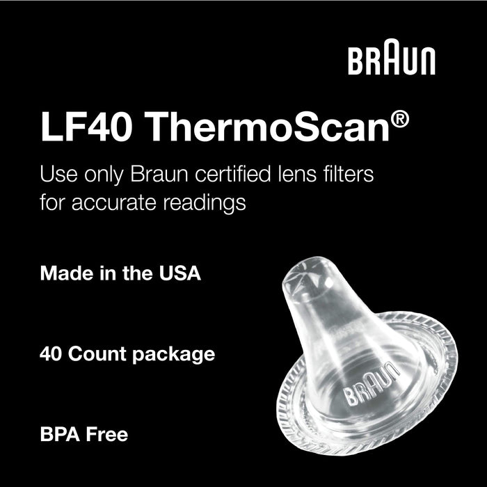 Braun ThermoScan Lens Filters - 40 Ct