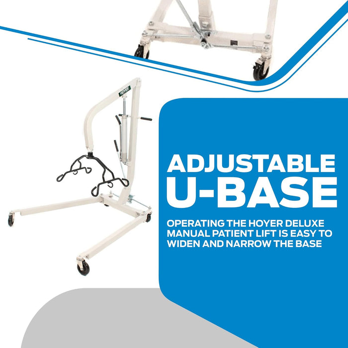 Joerns Hoyer HML400 Manual Patient Lift with Pump Handle