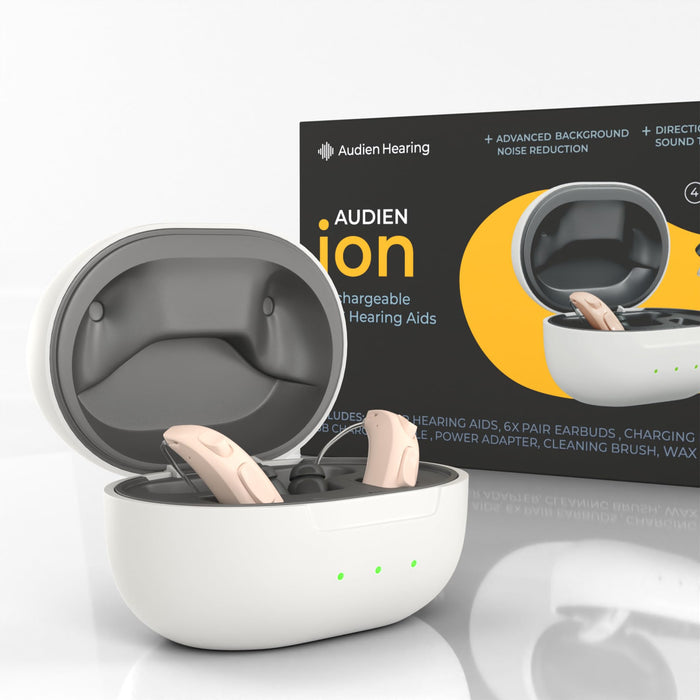 Audien Hearing Ion Wireless Rechargeable OTC Hearing Aid