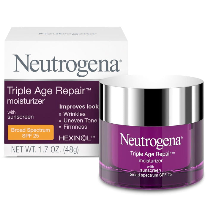 Neutrogena Triple Age Repair Moisturizer with SPF 25 - 1.7 oz - Shop Home Med