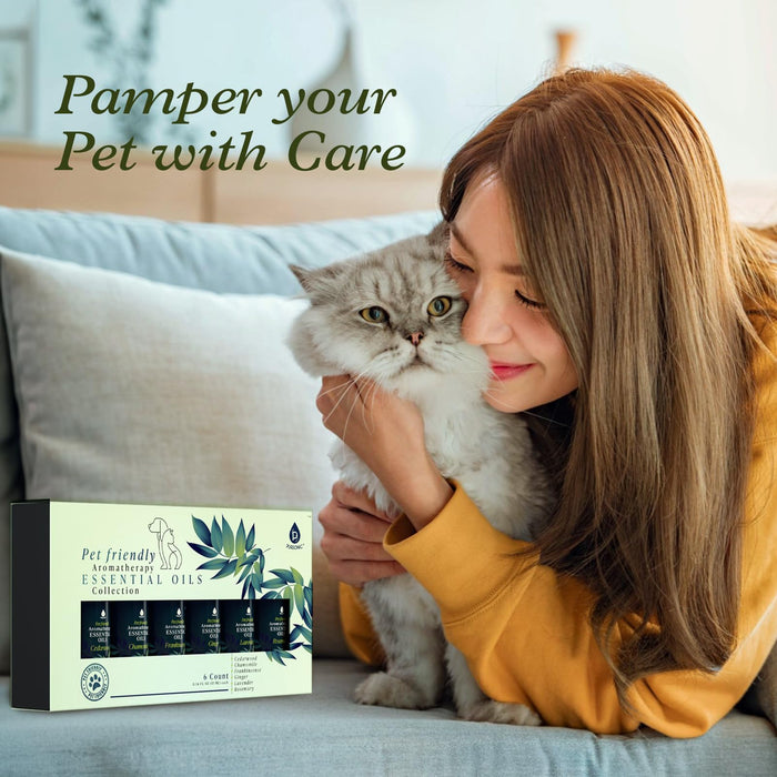 Pursonic Pet Friendly Aromatherapy Collection Essential Oils - 6 Count