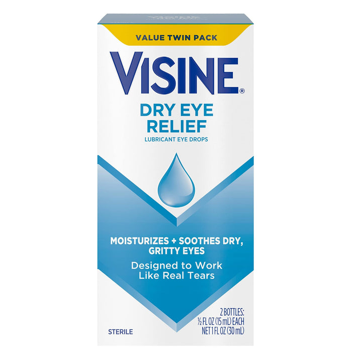 Visine Dry Eye Relief Lubricant Eye Drop