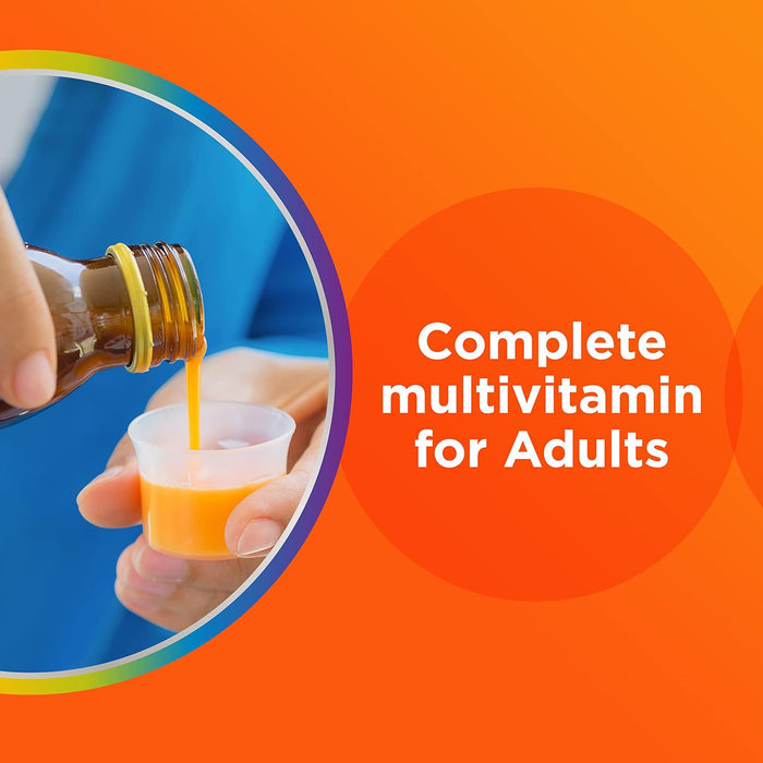 Centrum Liquid Multivitamin Supplement for Adults Citrus Flavor 8oz