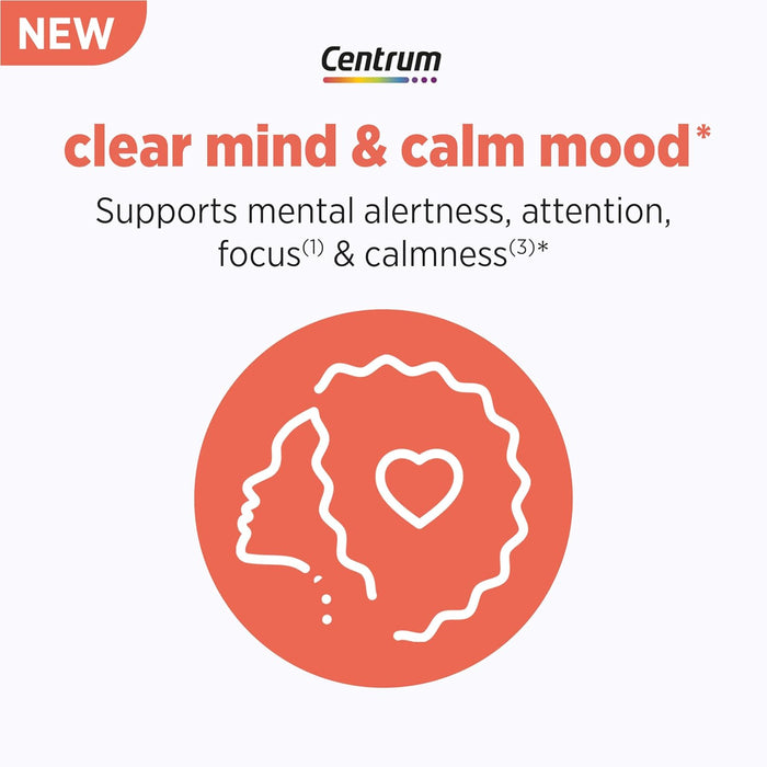 Centrum Menopause Support Clear Mind and Mood Vitamin Tablets - 30 Ct