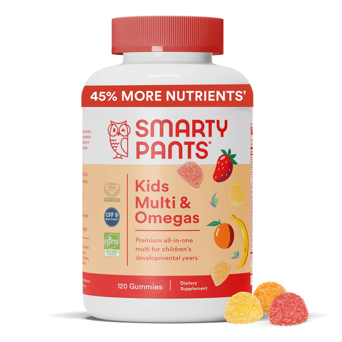 SmartyPants Kids Multi & Omega 3 Fish Oil Gummy Vitamins