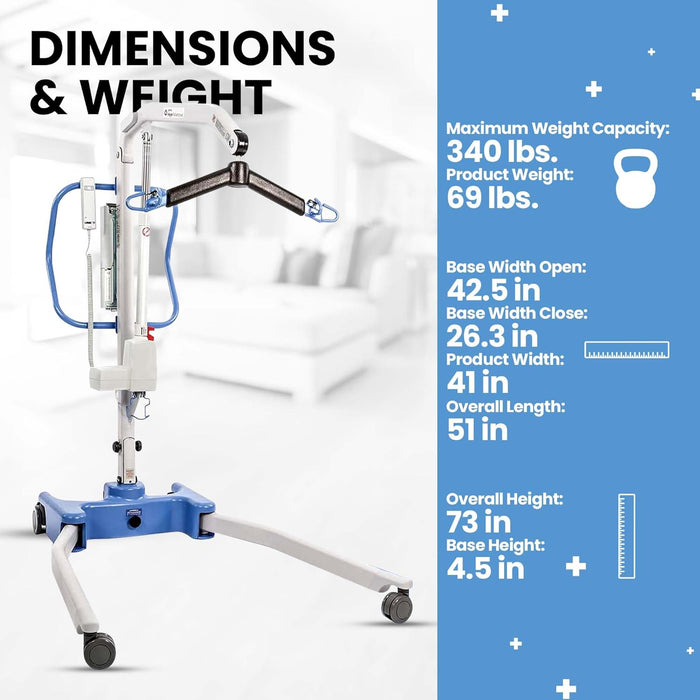 Joerns Hoyer Advance Portable Patient Lift