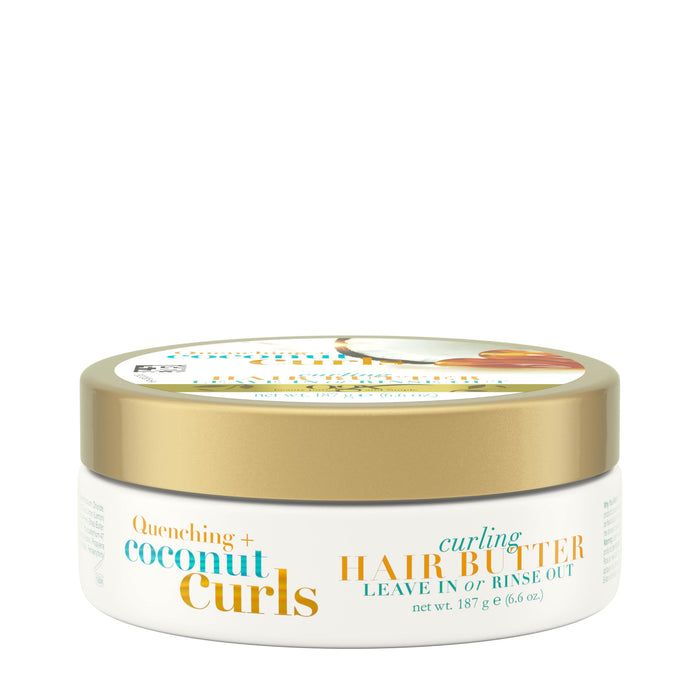 Ogx Quenching + Coconut Curls Curling Hair Butter - 6.6 Oz