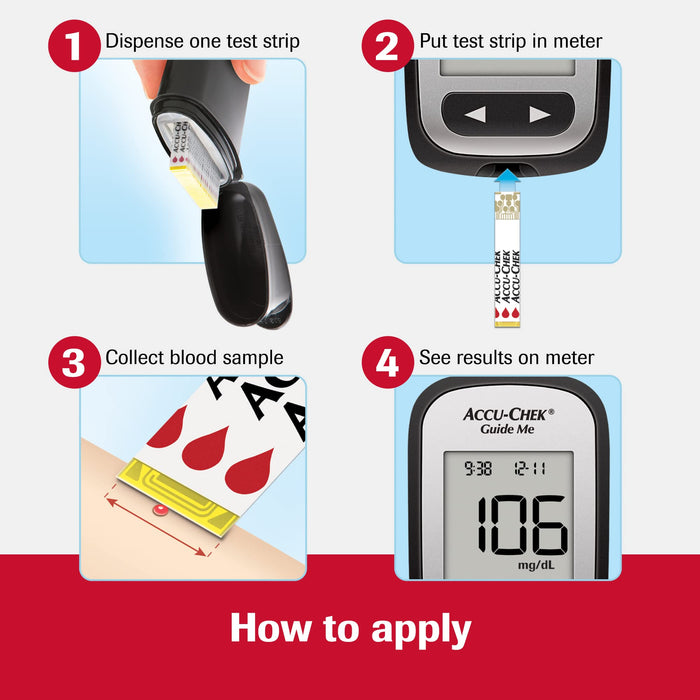 Accu-Chek Blood Glucose Guide Test Strips