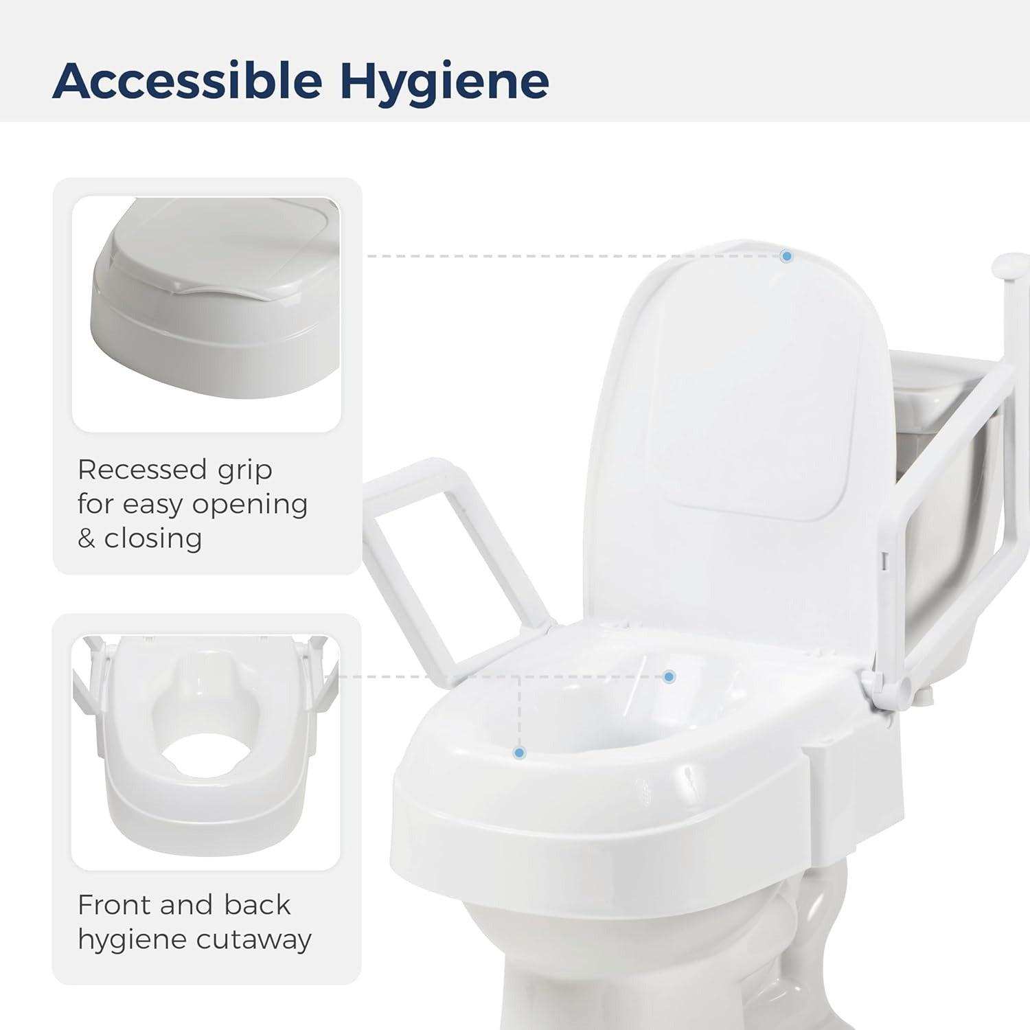 Drive Medical PreserveTech Universal Raised Toilet Seat - Shop Home Med