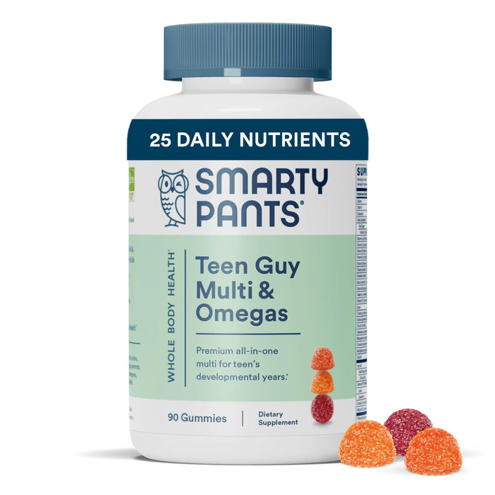 Smarty Pants Teen Guy Multi & Omega 3 Fish Oil Gummy Vitamins