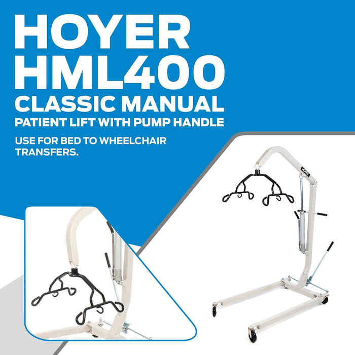 Joerns Hoyer HML400 Manual Patient Lift with Pump Handle