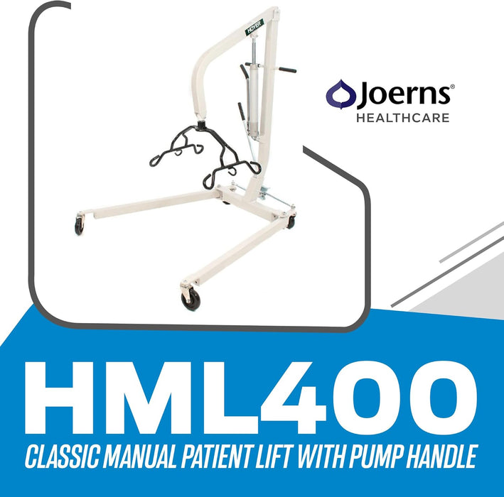Joerns Hoyer HML400 Manual Patient Lift with Pump Handle