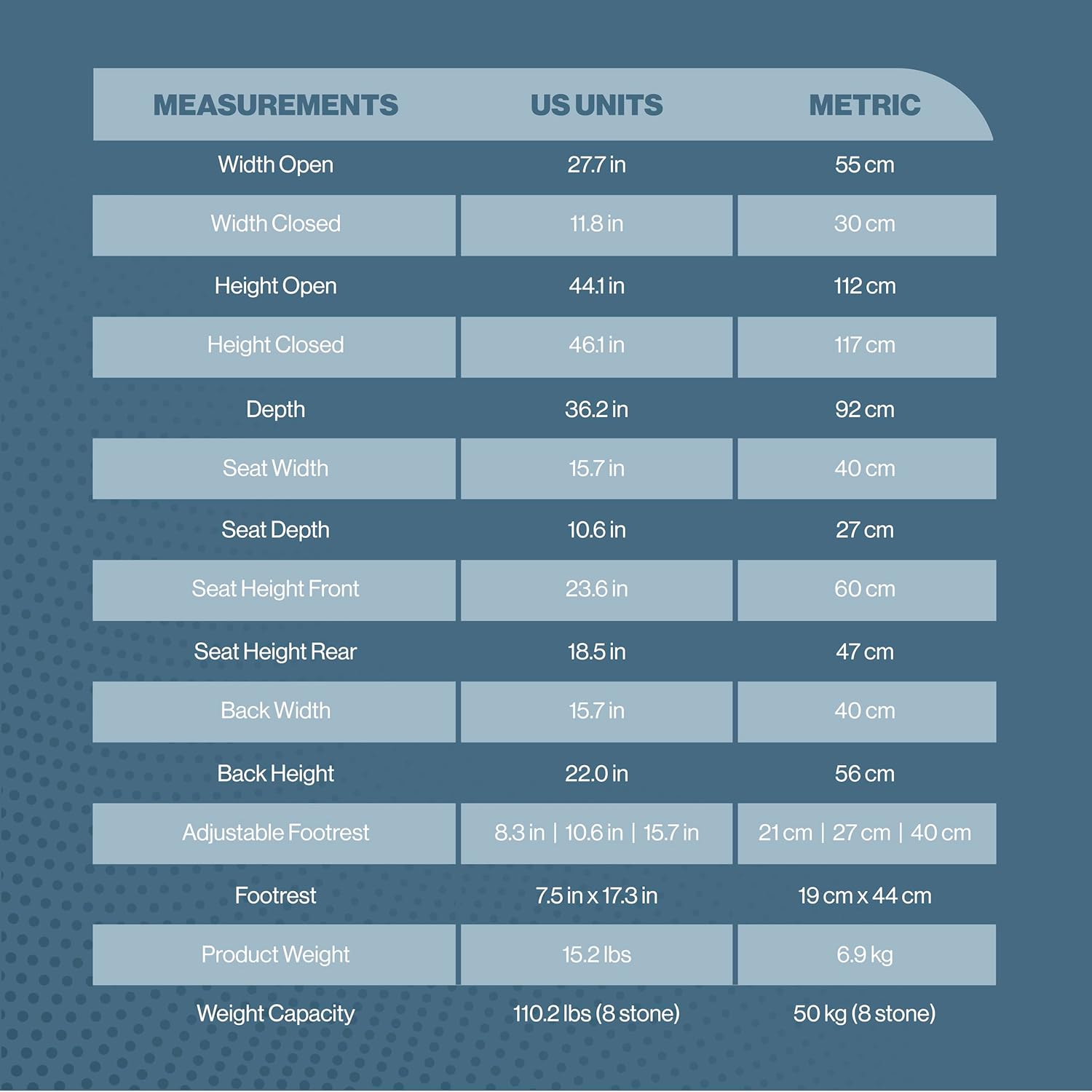 Coche XL Lightweight Special Needs Umbrella Stroller