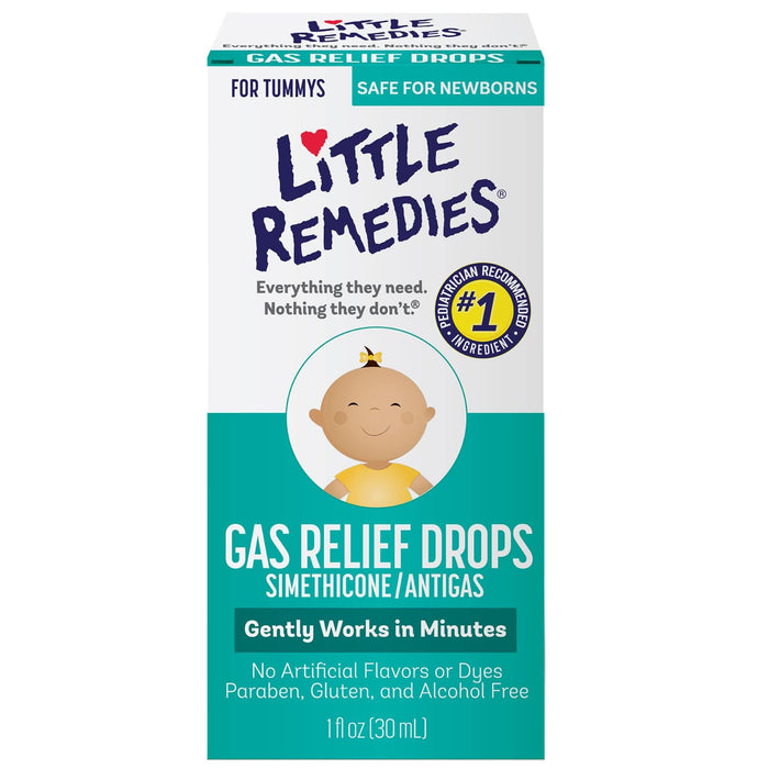 Little Remedies Babies Gas Relief Drops Natural Berry