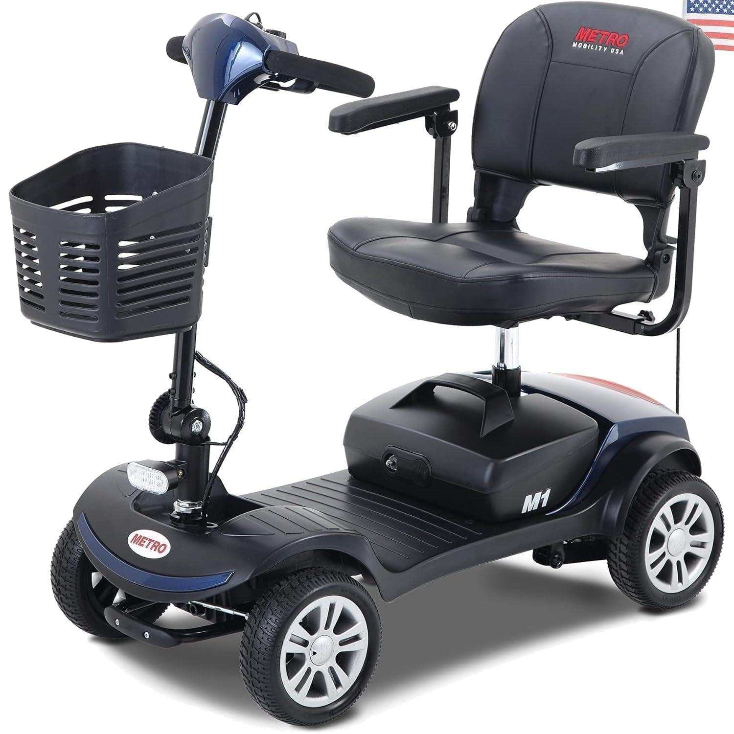 Metro Mobility M1 Series 4-Wheel Travel Mobility Scooter - Shop Home Med